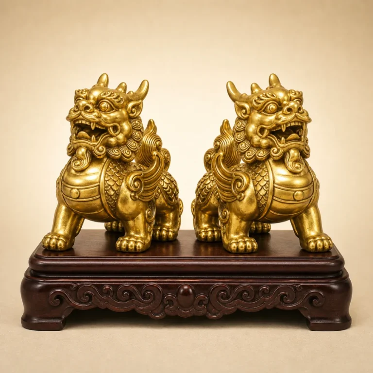 Tỳ Hưu Chiêu Tài Lộc Bằng Đồng