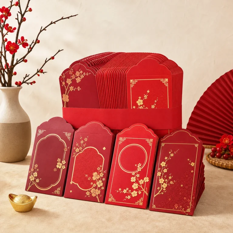 Bộ 50 Bao Lì Xì Tết Phúc Lộc