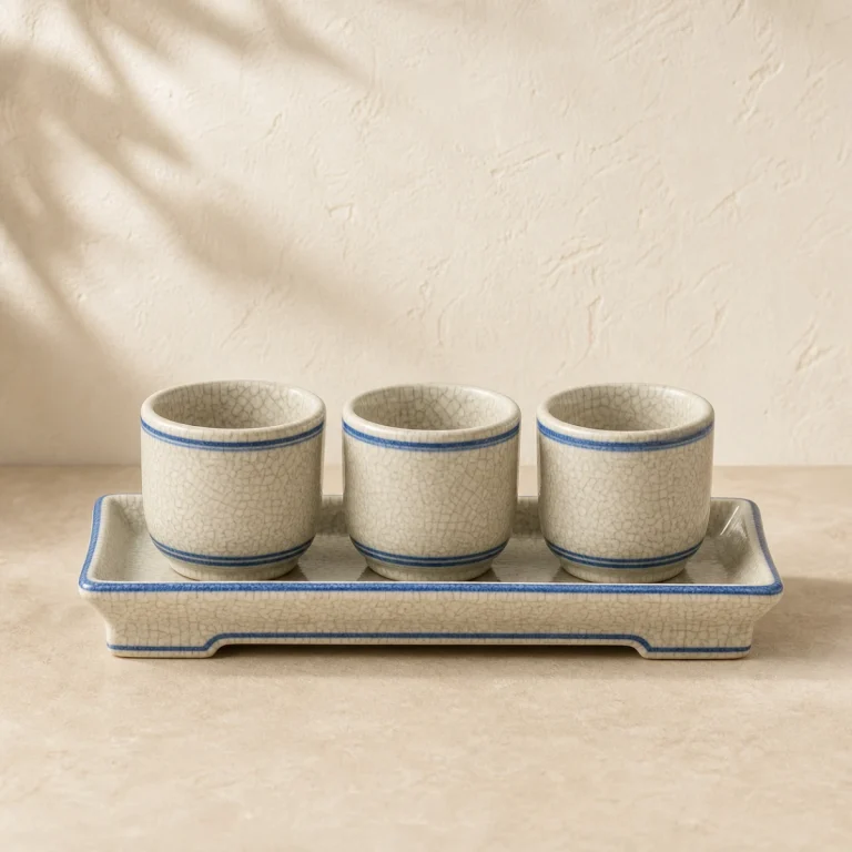 Bộ Kỷ Nước Thờ 3 Chén