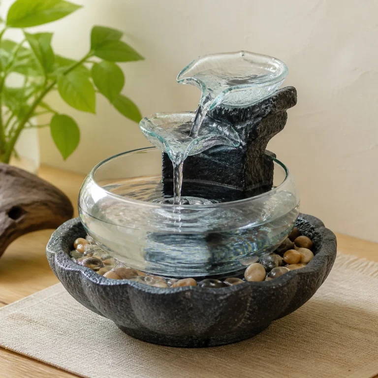Đài Phun Nước Mini Phong Thủy Mệnh Thủy