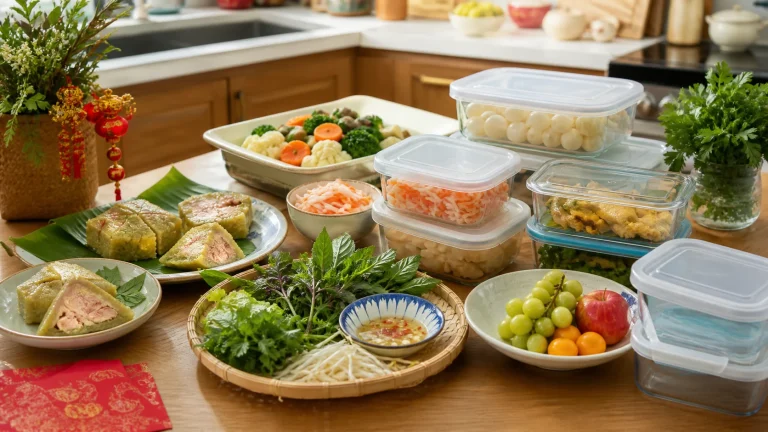 Xử lý đồ ăn thừa sau Tết sao cho không lãng phí