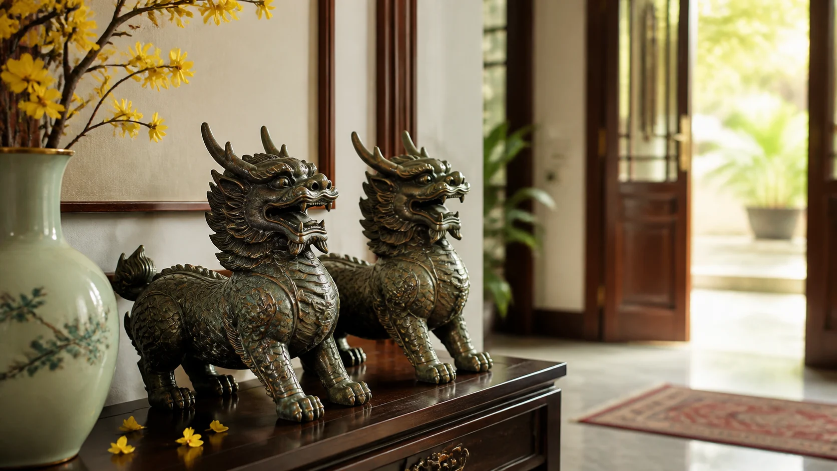 Ý nghĩa tượng kỳ lân phong thủy và vị trí đặt hợp lý